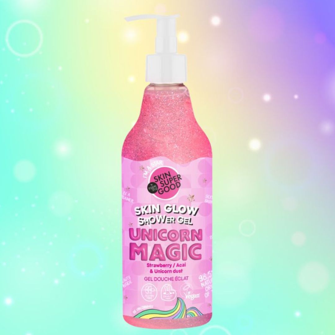 NEW GEL DOCCIA UNICORN MAGIC | Con Estratti di Fragola, Acai e Polvere di Unicorno