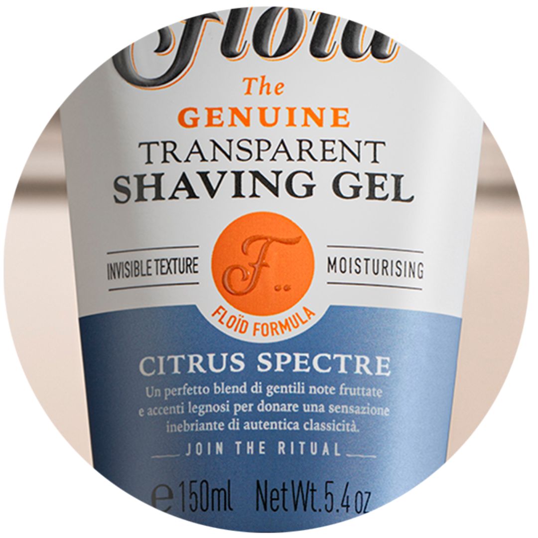 FLOID CITRUS SPECTRE Transparent Shaving Gel – Gel da Rasatura 150ml