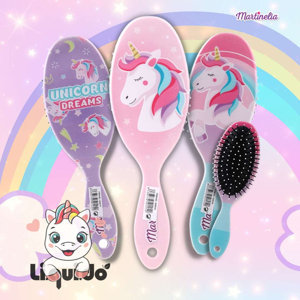 UNICORN MAGIC HAIR BRUSH KIDS - Spazzola per capelli Unicorno