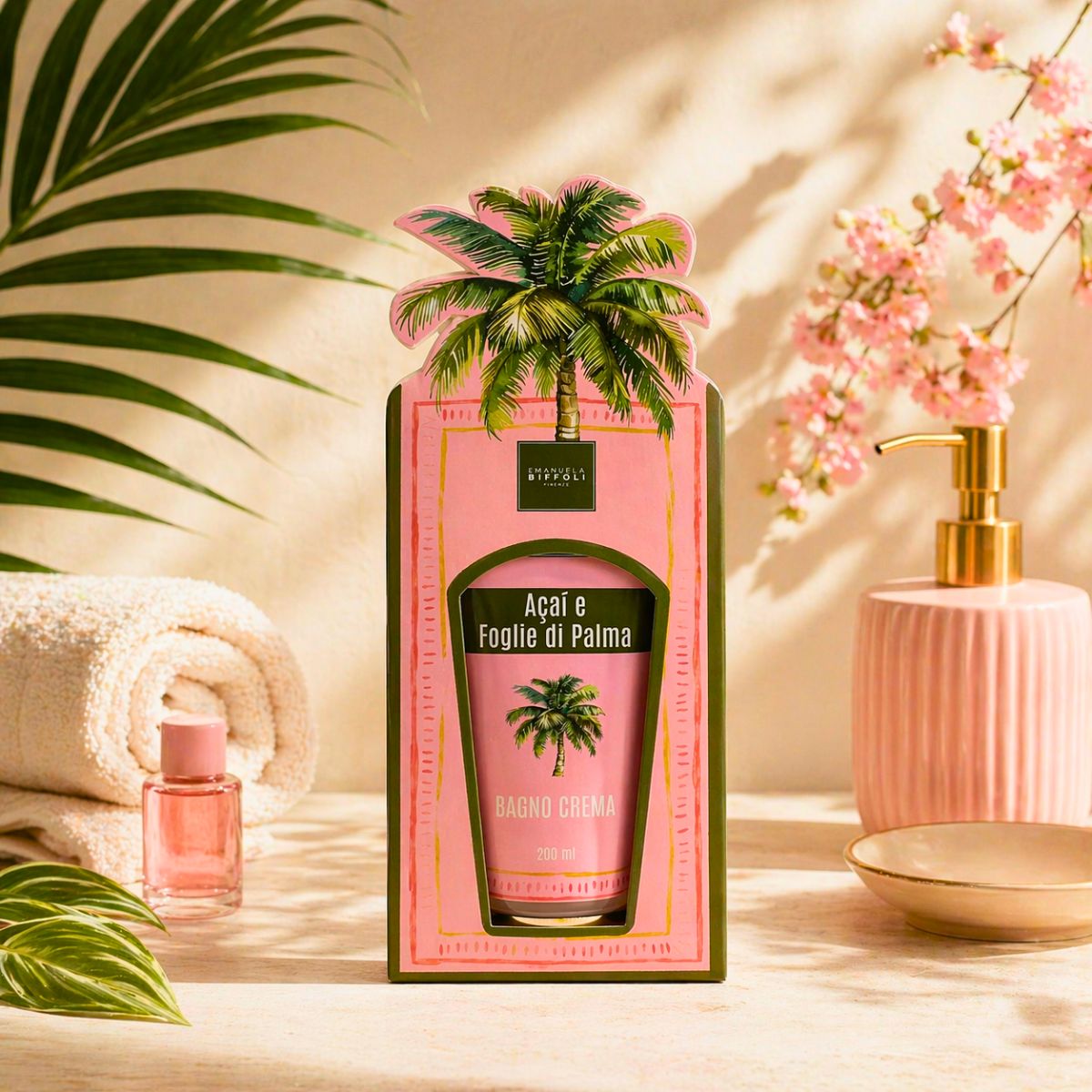 EMANUELA BIFFOLI BAGNOCREMA - Açaì e Foglie Di Palma Doccia Crema 200ml