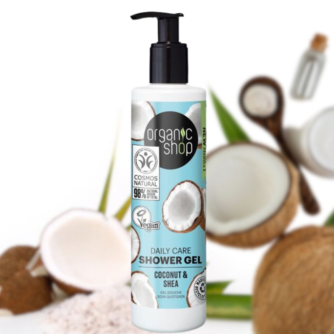 ORGANIC SHOP | SHOWER GEL - Olio di Cocco e Burro di Karité