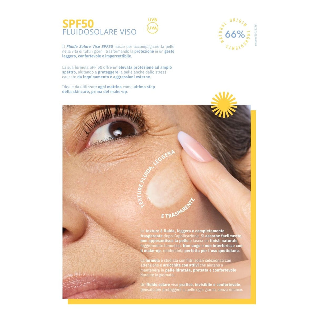 ASTRA SKIN SPF50 - Fluido Solare Viso