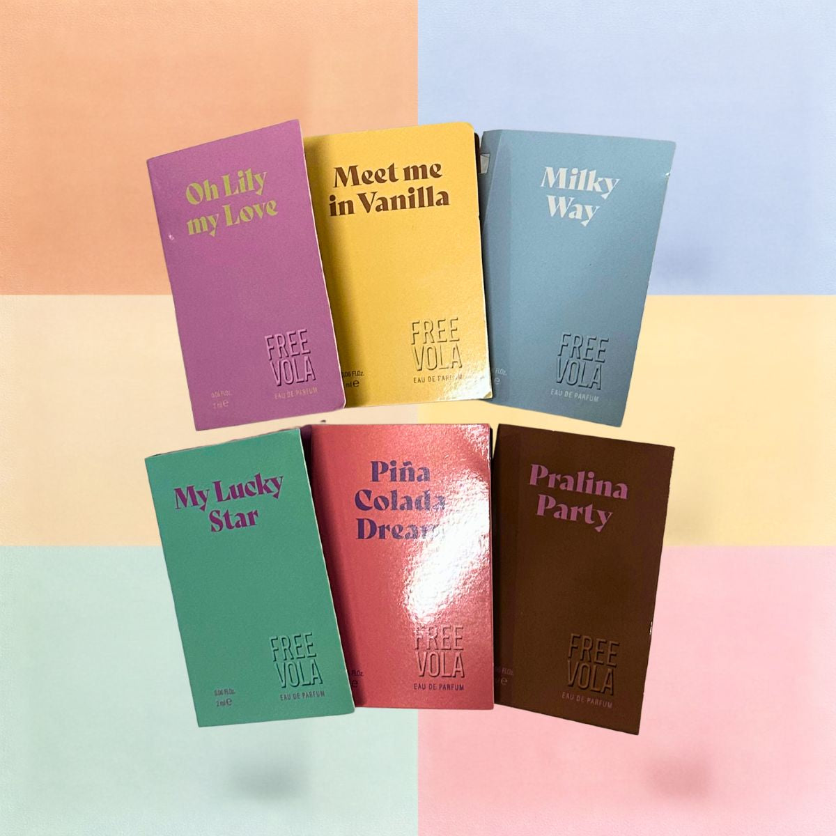 FREEVOLA - Kit Campioncini Profumo 2ml x6 Fragranze