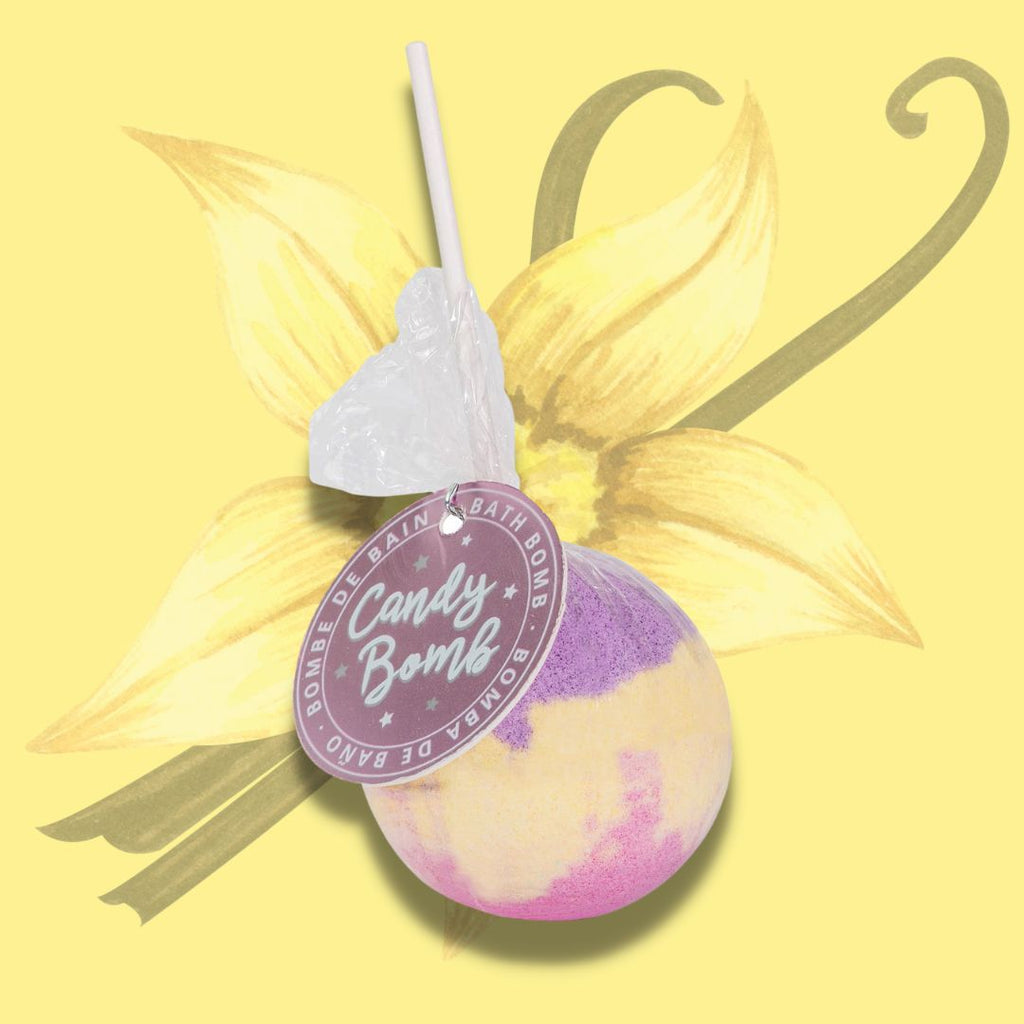 IDC - CANDY BOMB - Bomba da bagno Vaniglia a lecca lecca