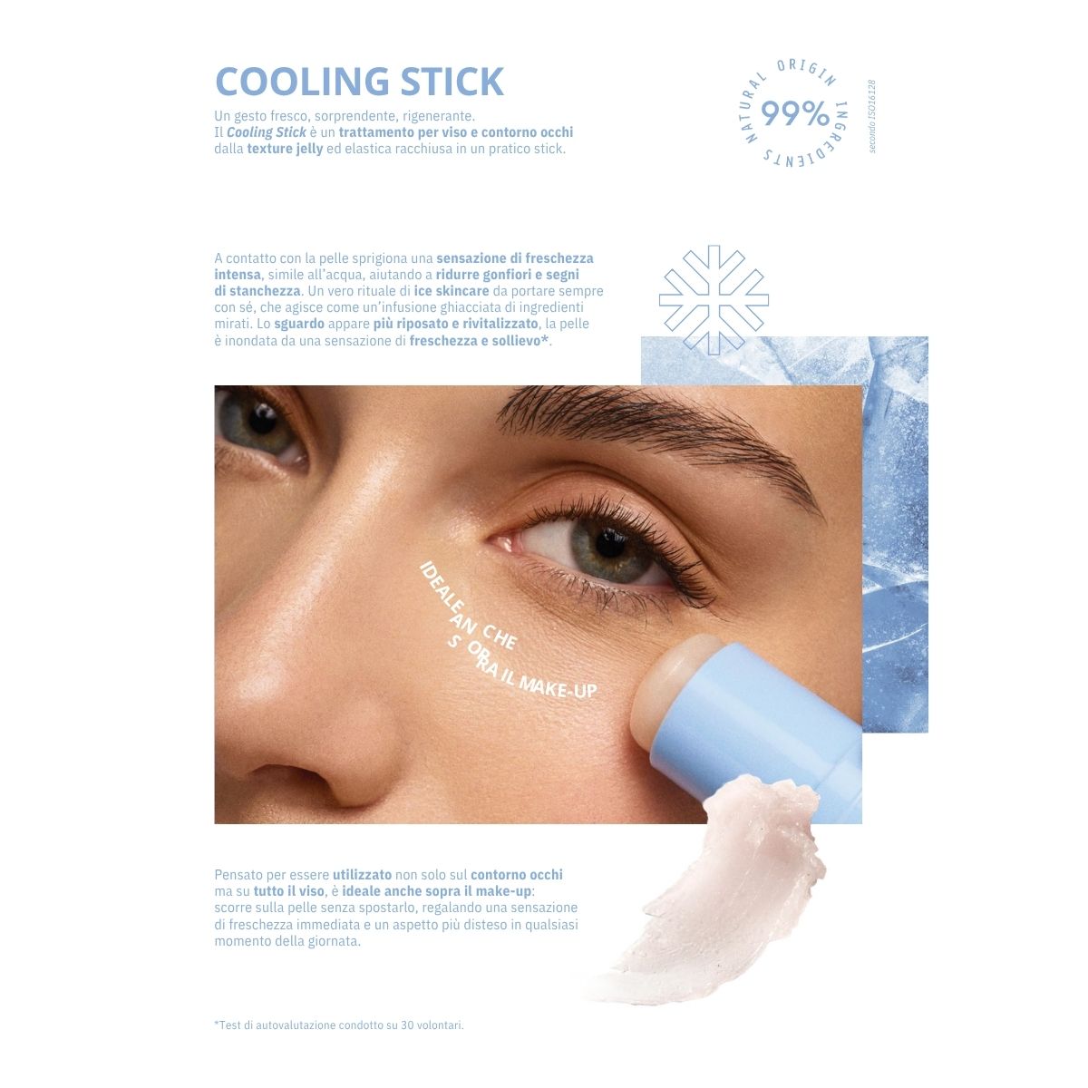ASTRA SKIN - Cooling Stick Rinfrescante per viso e contorno occhi