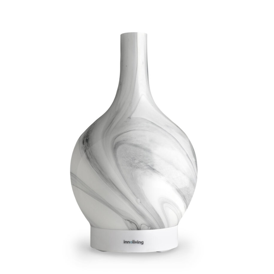 DIFFUSORE D’AROMA AD ULTRASUONI IN VETRO EFFETTO MARBLE