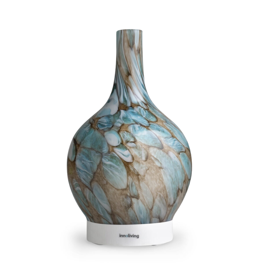 DIFFUSORE D’AROMA AD ULTRASUONI IN VETRO EFFETTO MARBLE