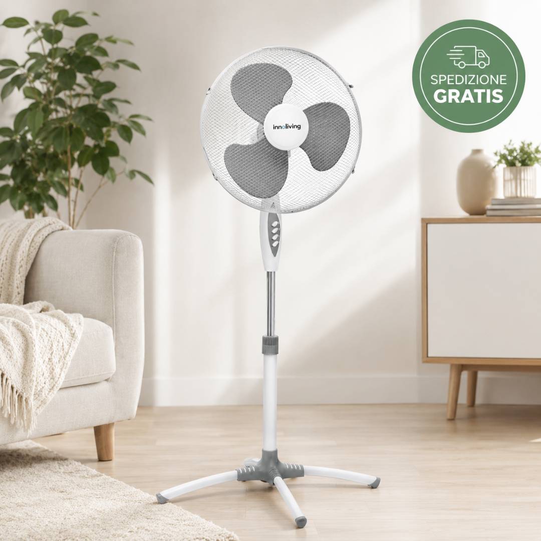 INNNOLIVING VENTILATORE A PIANTANA INN-503 40Ø – Spedizione Gratis