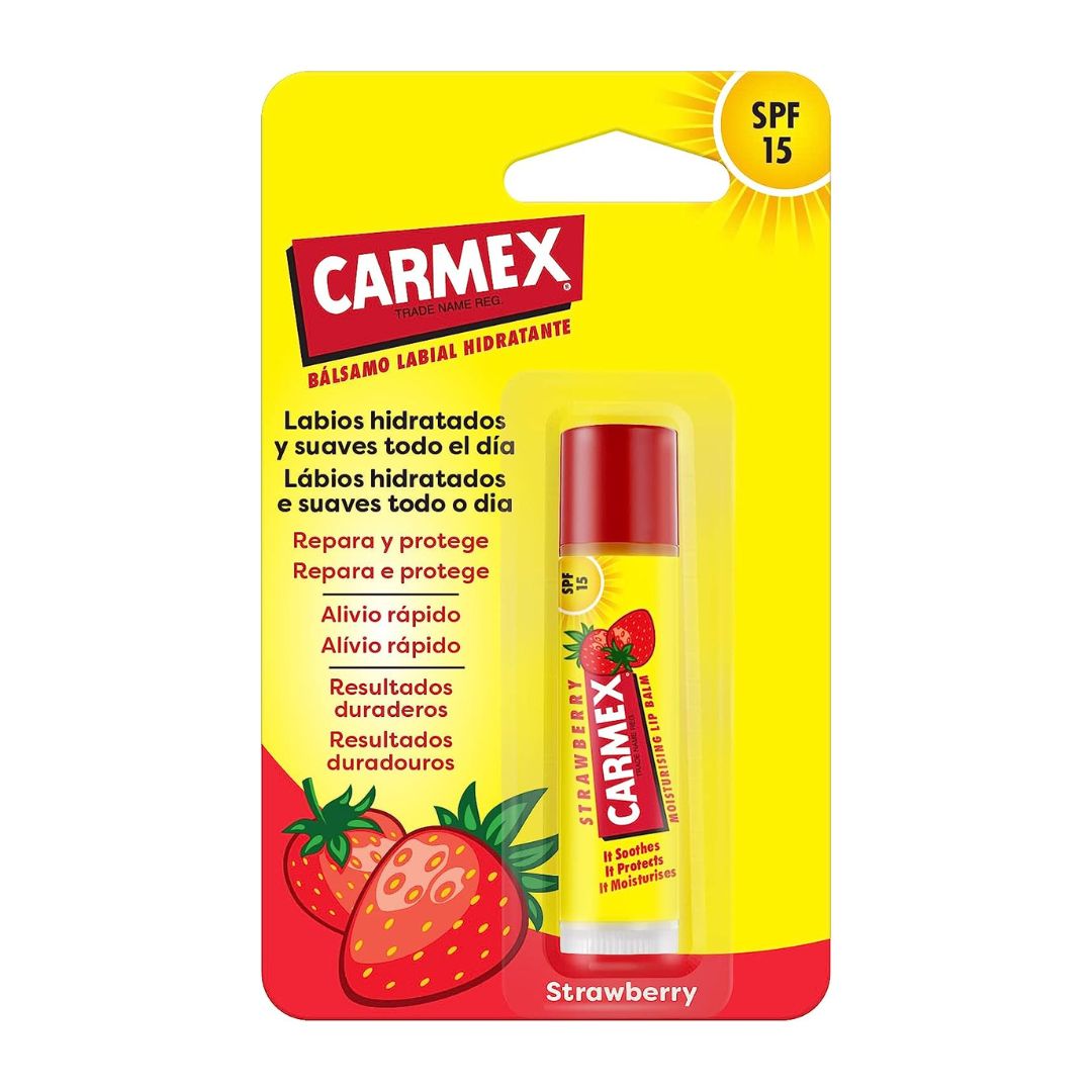 CARMEX IDRATANTE FRAGOLA - Balsamo labbra in stick protezione sole