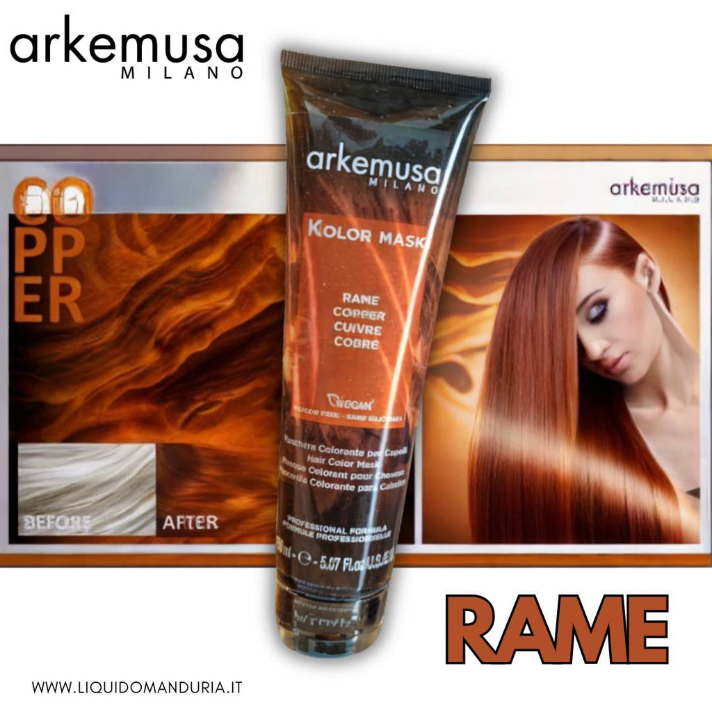 ARKEMUSA - Maschera colorante per capelli - Liquidò