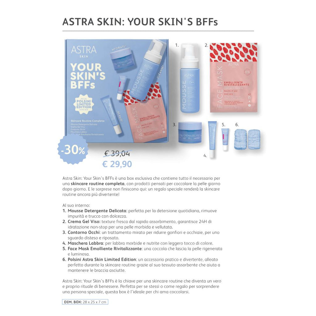 ASTRA MAKE UP YOU SKIN'S BFFs - Cofanetto SkinCare Limited Edition