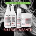 DIKSON REPAIR PLEX | Set Trattamento Riparatore Capelli Danneggiati: Shampoo 500ml, Balsamo 500ml, Maschera 509ml, Maschera Spray 150ml