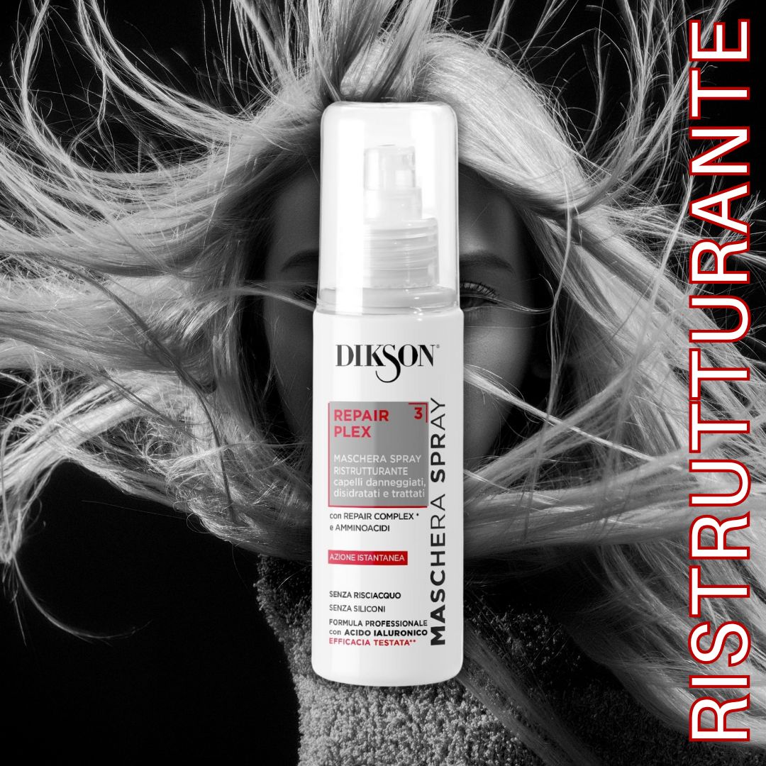 REPAIR PLEX | Maschera Spray Capelli Ristrutturante Senza Risciacquo 150ml