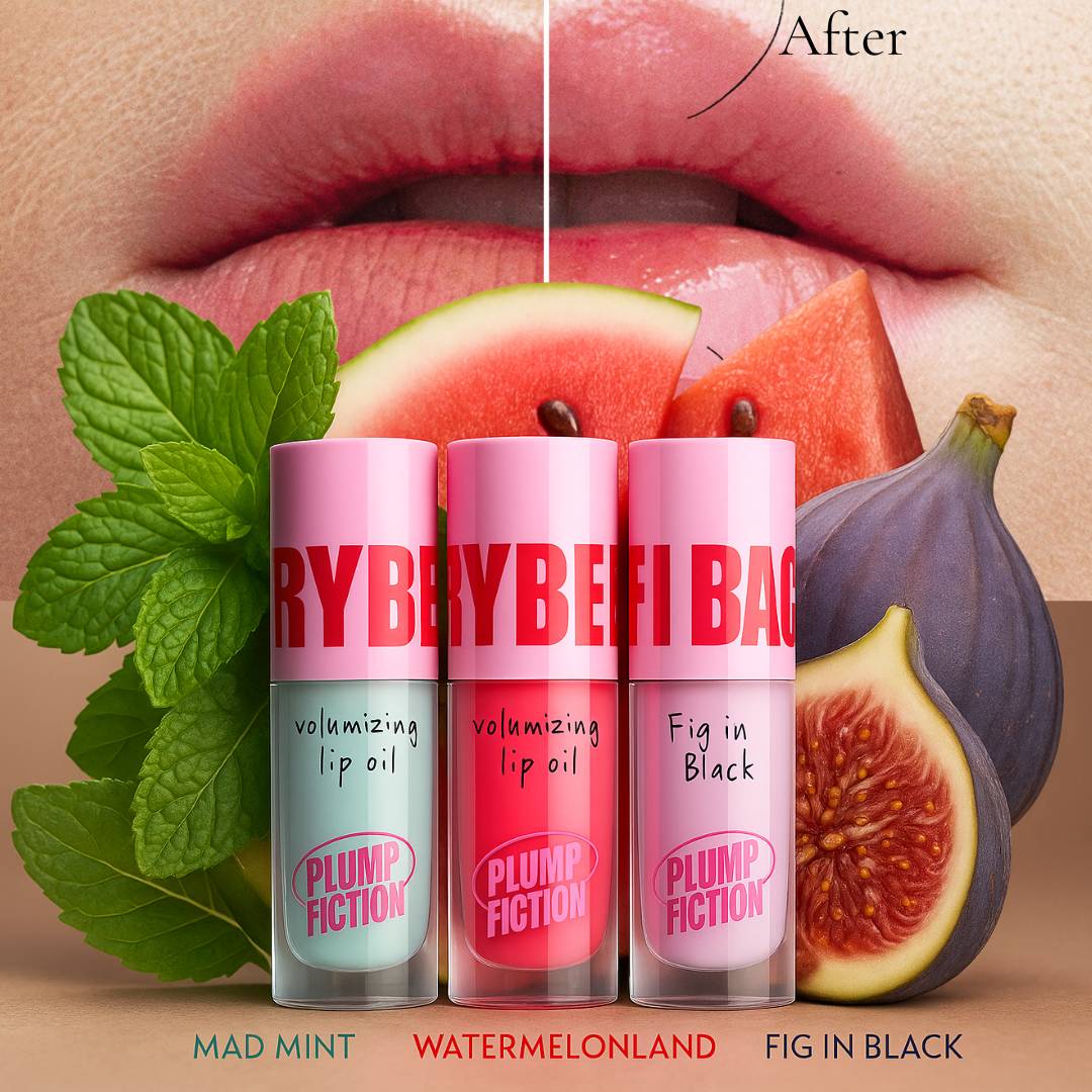 RYBELLA Plump Fiction Volumizing Lip Oil - Gloss Labbra Rimpolpante