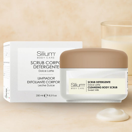 SILIUM Body Care | DOLCE LATTE – Scrub Corpo Detergente 250 ml