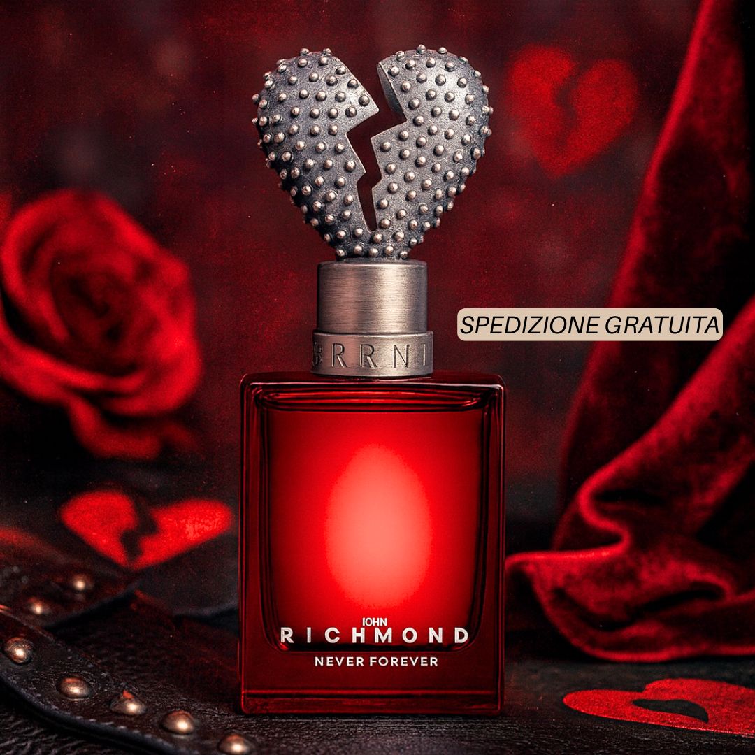 JOHN RICHMOND NEVER FOREVER - Eau De Parfum Donna 100ml + Ombrello JR in Omaggio