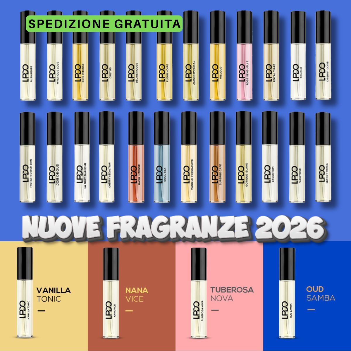 LPDO SET CAMPIONCINI 27 X2ML - Eau de Parfum Intense tot. 54ml