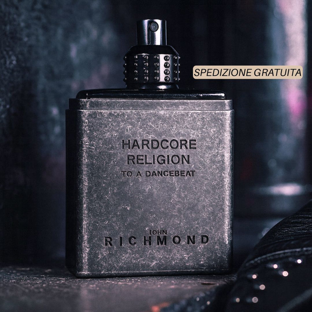JOHN RICHMOND HARDCORE RELIGION - Edt 100ml + Ombrello JR in Omaggio