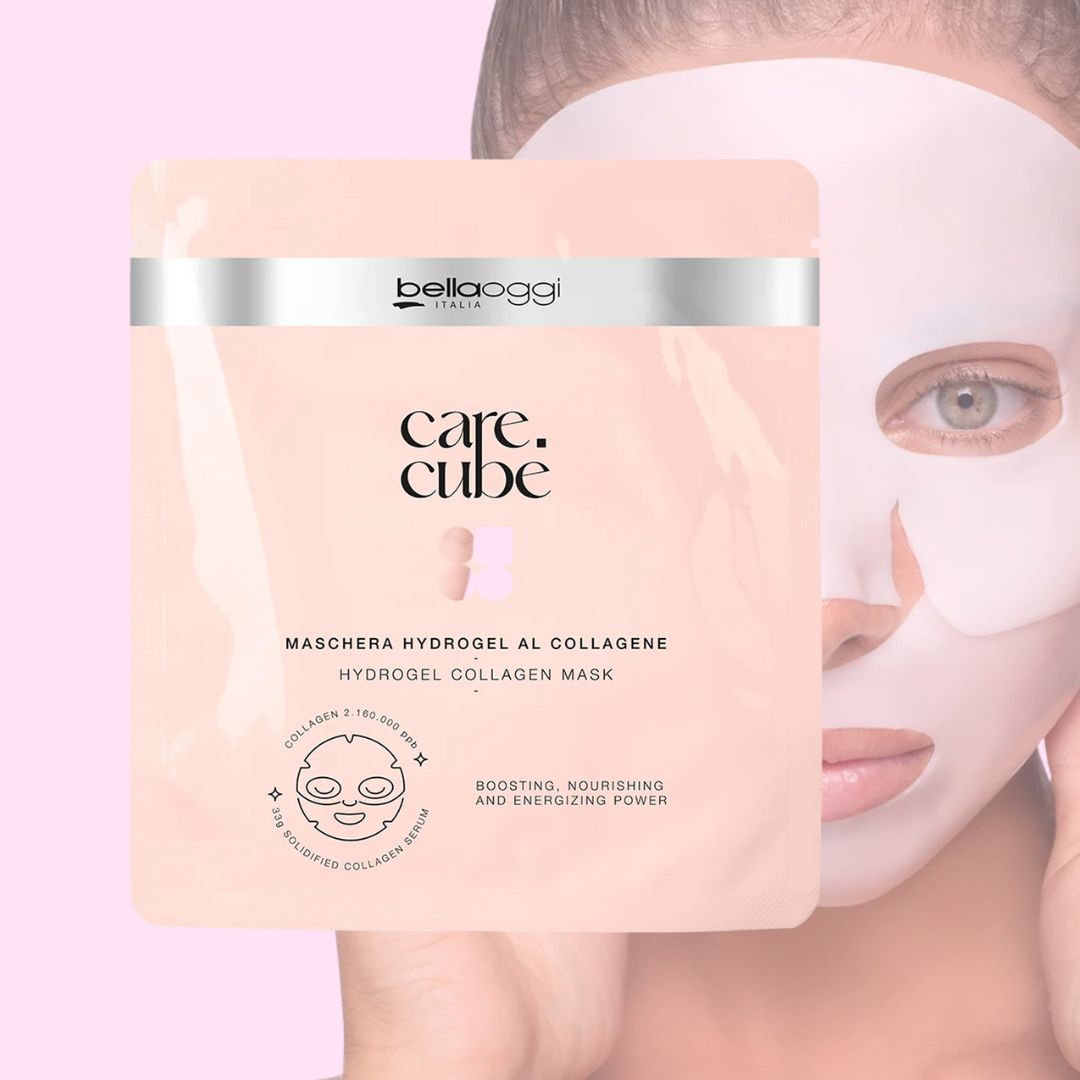 bellaoggi Care.Cube - MASCHERA VISO HYDROGEL AL COLLAGENE