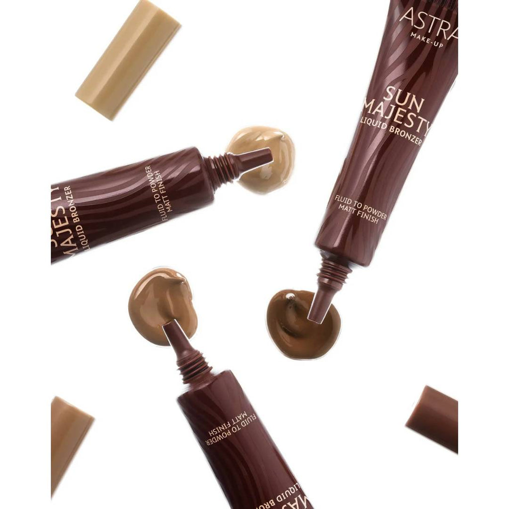 SUN MAJESTY LIQUID BRONZER - Abbronzatura Naturale, Finish Mat Vellutato