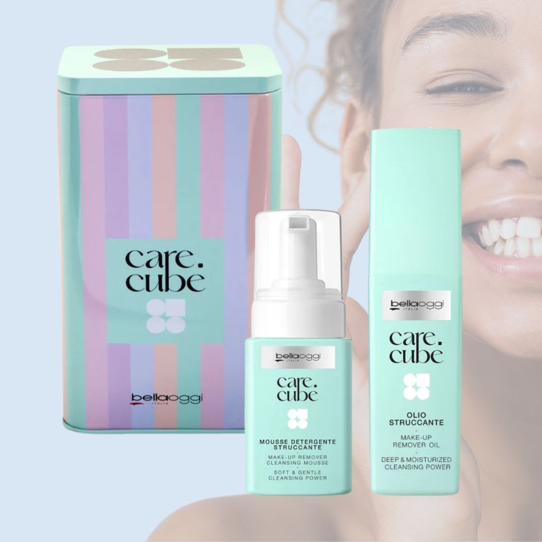 bellaoggi Care.Cube - KIT DOUBLE CLEANSER | Mousse detergente struccante + Olio struccante