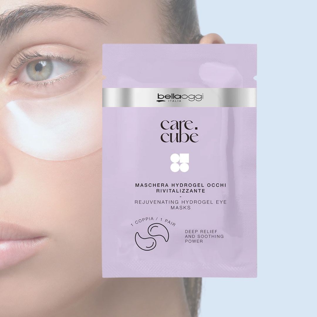 bellaoggi Care.Cube - KIT EYE-CARE | Crema occhi + Siero occhi defaticante + Maschera occhi hydrogel