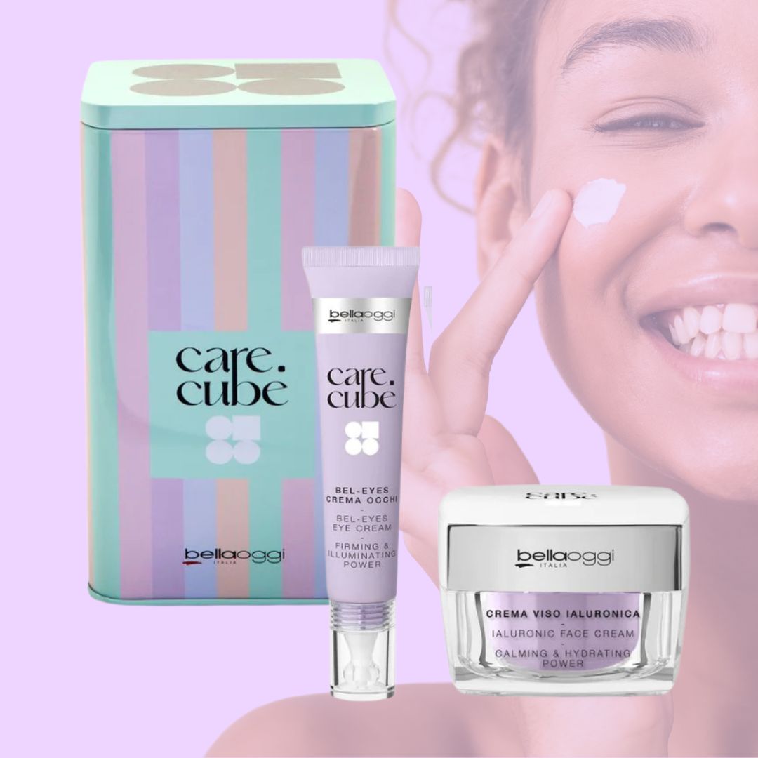 bellaoggi Care.Cube - KIT HYDRATION BOOST | Crema viso ialuronica + Crema contorno occhi
