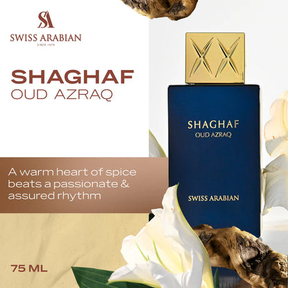 SWISS ARABIAN | Shaghaf Oud Azraq – Eau de Parfum 75ml