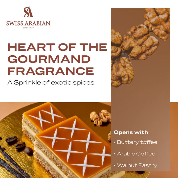SWISS ARABIAN | Vanilla Toffee – Eau de Parfum 75ml