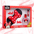DISNEY MINNIE MOUSE COFANETTO - Eau De Toilette 50ml + Lip Balm 4g + Fascia Per Capelli + 2 Clip Capelli Coordinate