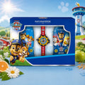 PAW PATROL CONFEZIONE - Bagnoschiuma Delicato  250 ml + Doccia Shampoo 2 in 1 250 ml + Orologio Digitale con Proiettore PAW Patrol