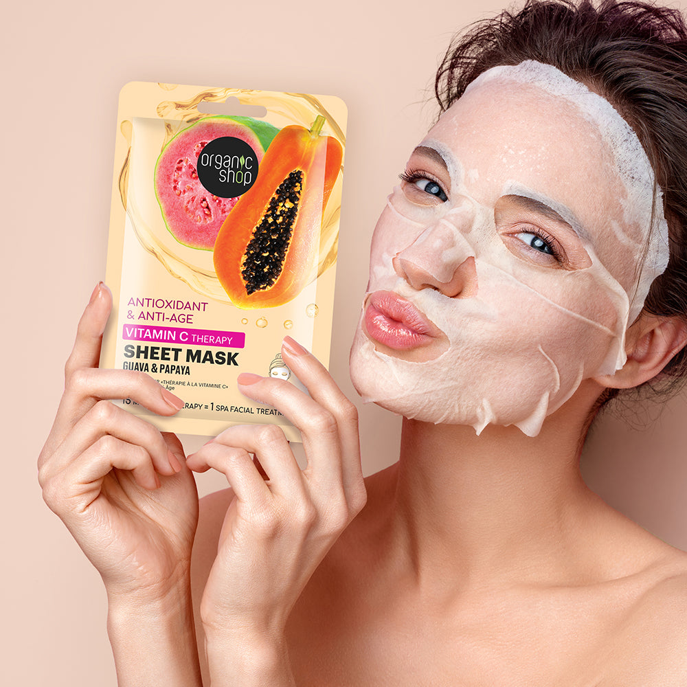 SHEET MASK | VITAMIN C THERAPY  - Antiossidante & Anti-età