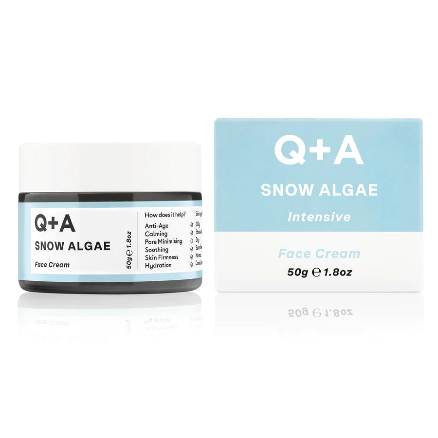 Q+A SNOW ALGAE - Crema viso intensiva alle alghe delle nevi 50g