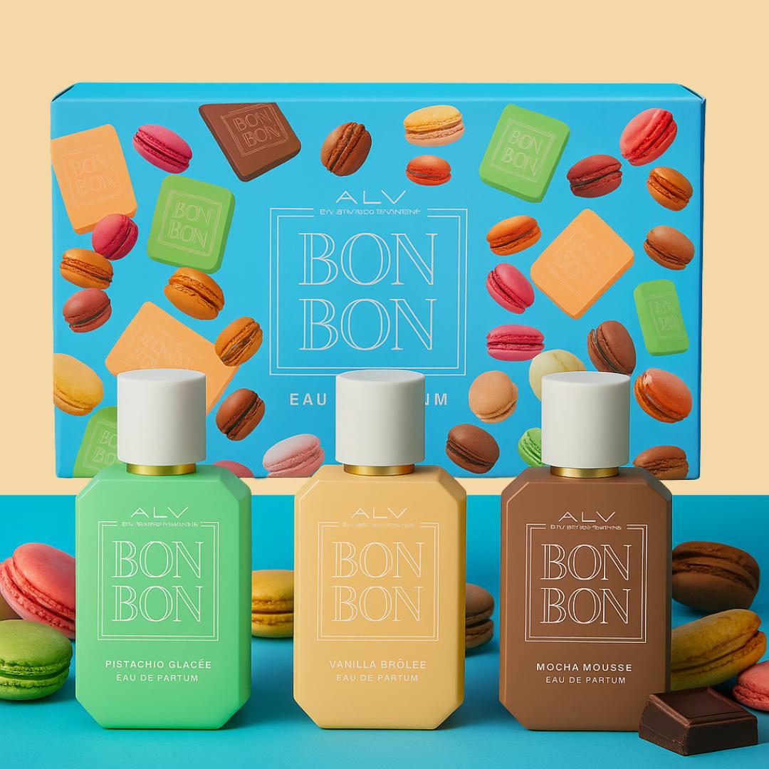 ALVIERO MARTINI BON BON BOX - Eau de Parfum Gourmand Unisex 3 x 30ml