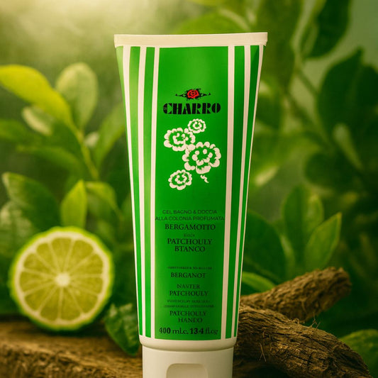 CHARRO BERGAMOTTO & PATCHOULY BIANCO - ShowerGel alla Colonia Profumata 400ml