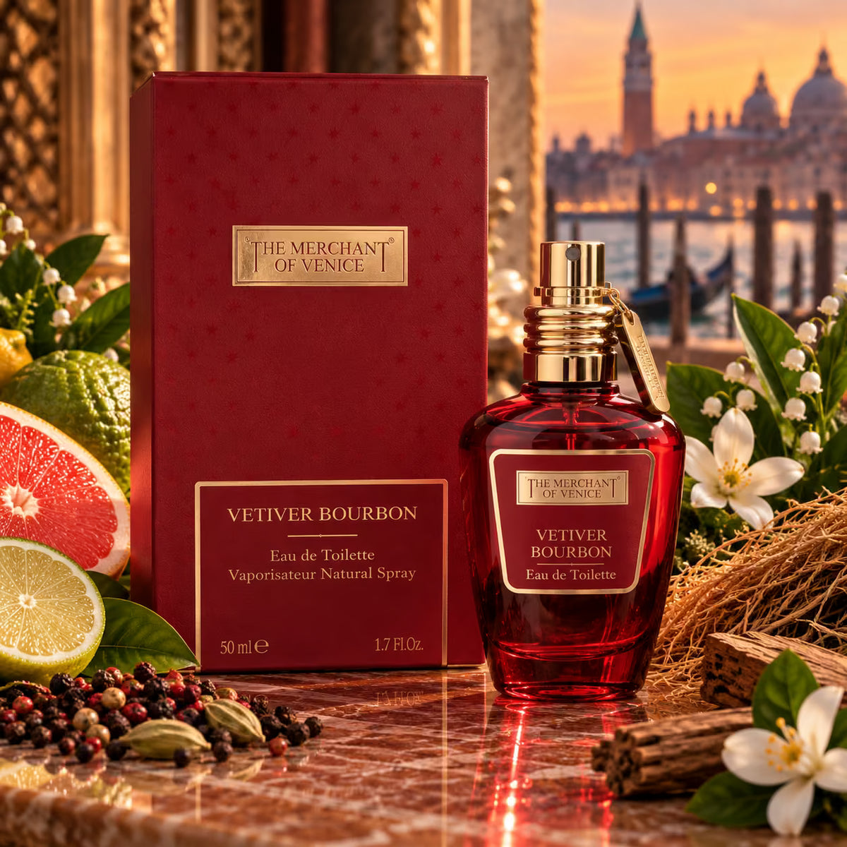 Campioni THE MERCHANT OF VENICE VETIVER BOURBON - Eau De Toilette 50ml