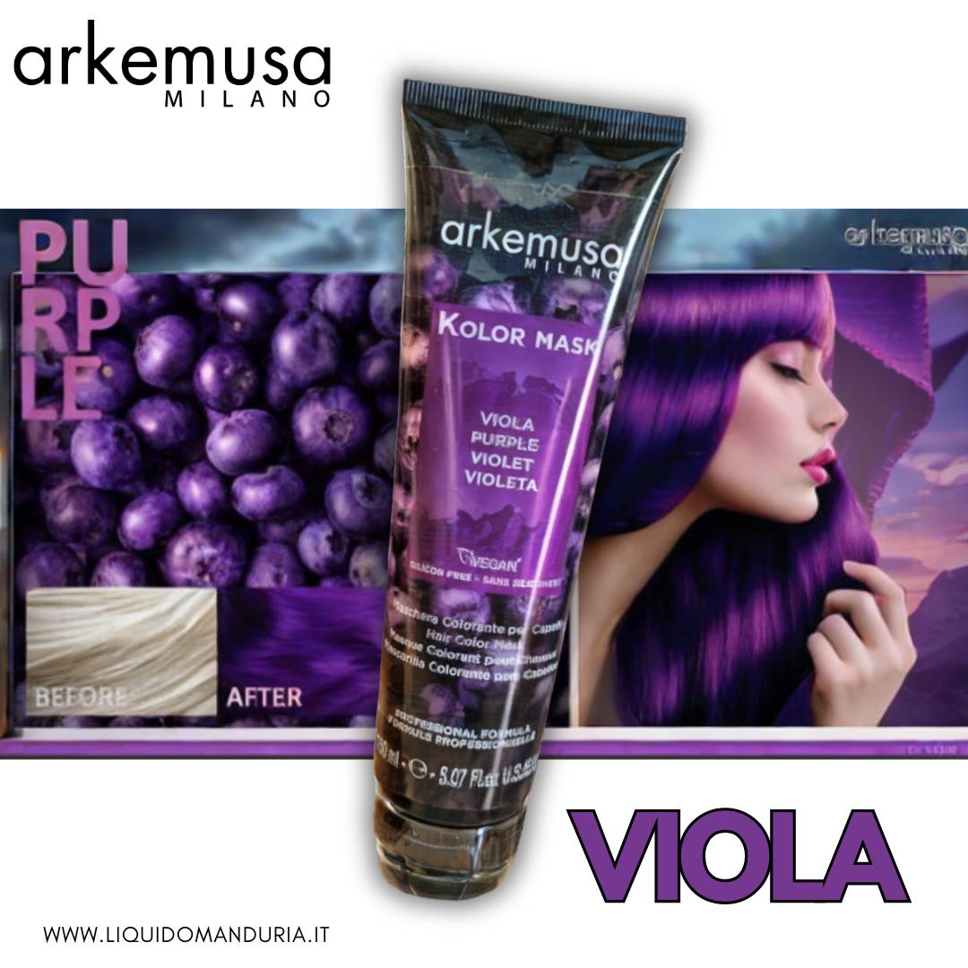 ARKEMUSA - Maschera colorante per capelli