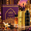 CAPUCCI PARFUM INTENSE VANILLA ELIXIR AURORA NERA COFANETTO - Parfum Intense 100 ml + Shower Gel 250 ml