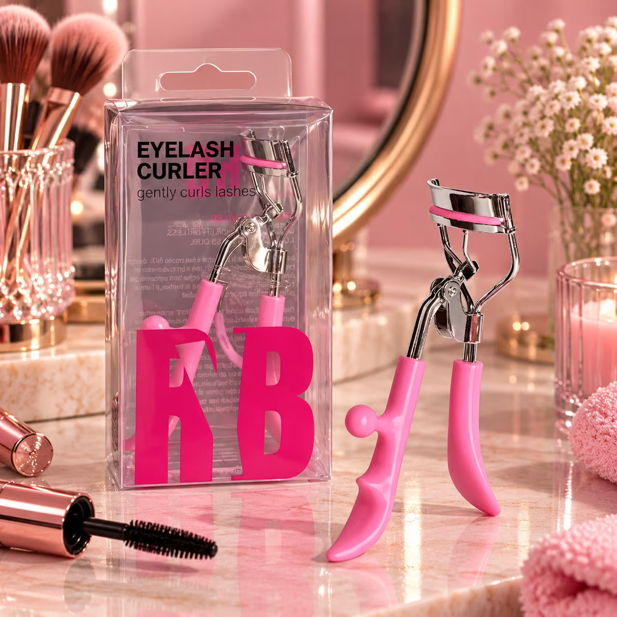 RYBELLA EYELASH CURLER - Piegaciglia Rosa Pop