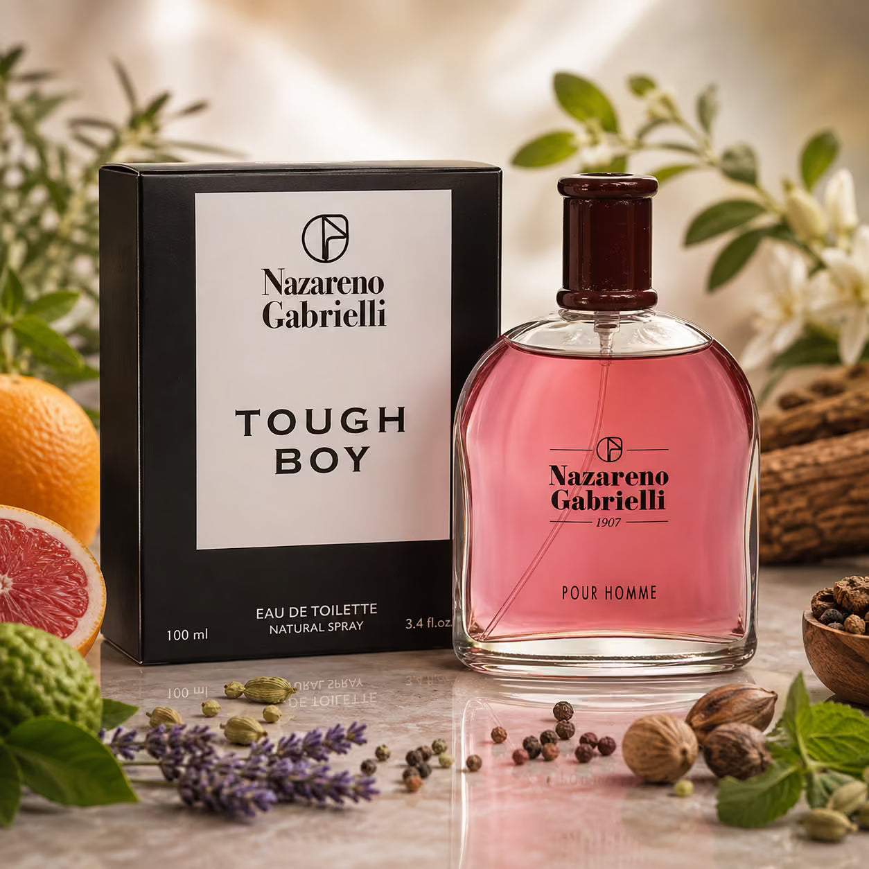 NAZARENO GABRIELLI- TOUGH BOY EAU DE TOILETTE 100 ML