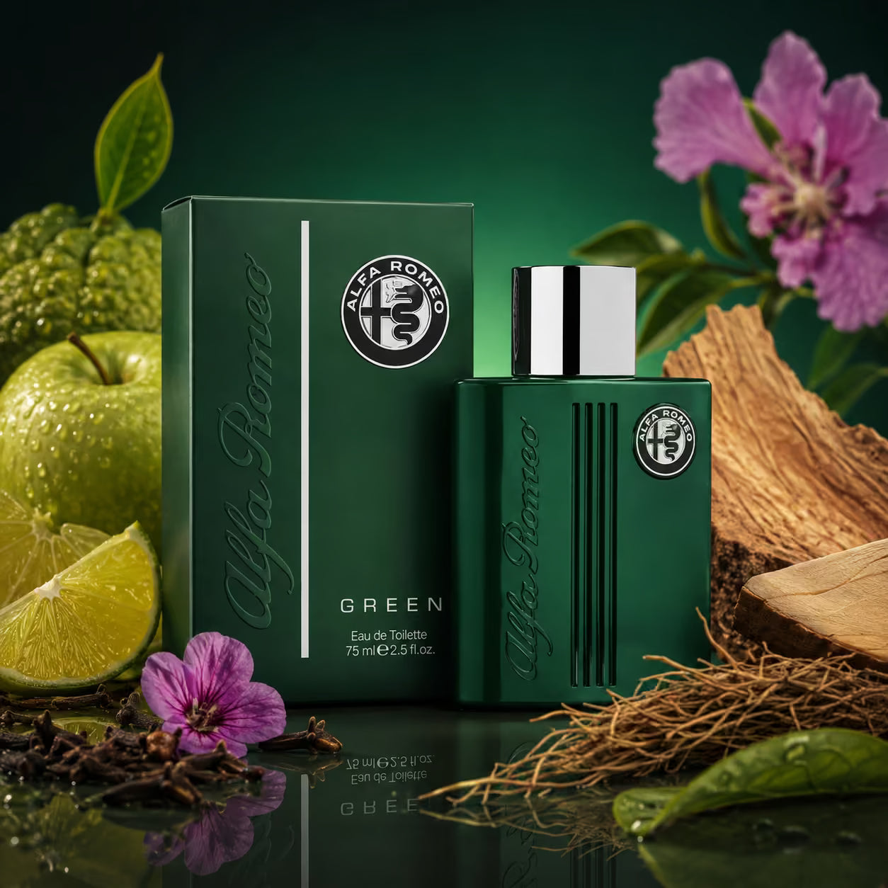 ALFA ROMEO GREEN EAU DE TOILETTE UOMO 75ml