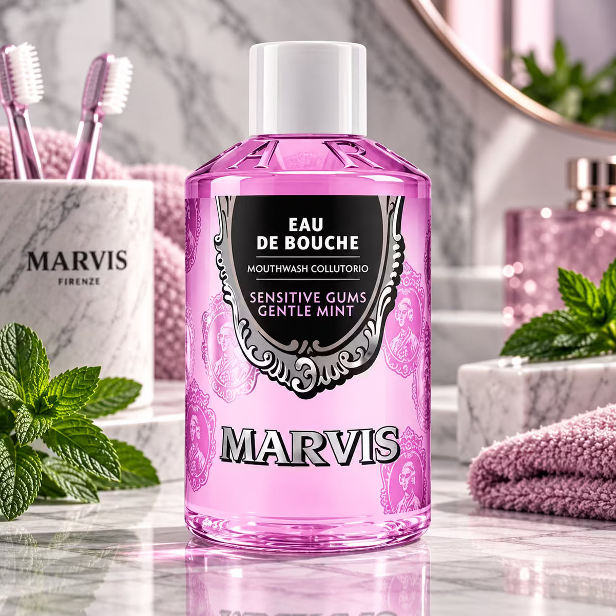 MARVIS EAU DE BOUCHE SENSITIVE GUMS GENTLE MINT COLLUTTORIO 400ml