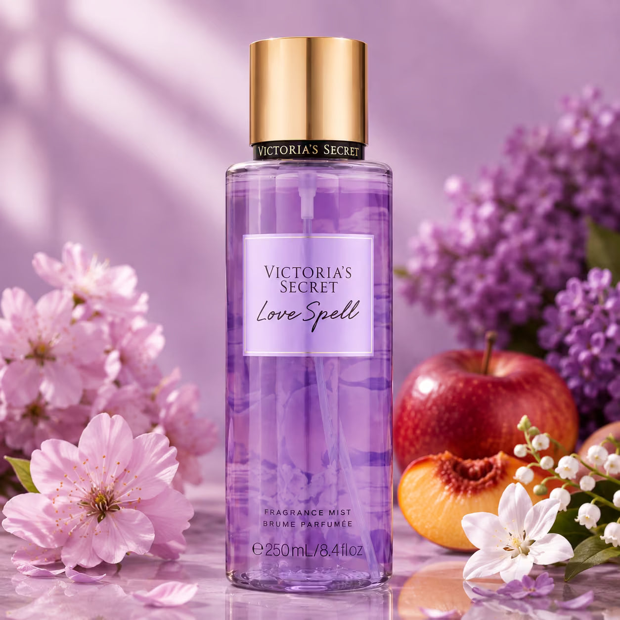 VICTORIA'S SECRET LOVE SPELL FRAGRANCE MIST - Acqua Profumata 250ml