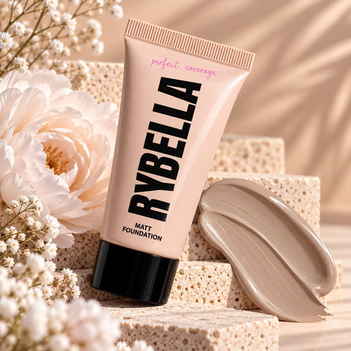 RYBELLA MATT FOUNDATION - Fondotinta Opaco a Lunga Tenuta 30 ml