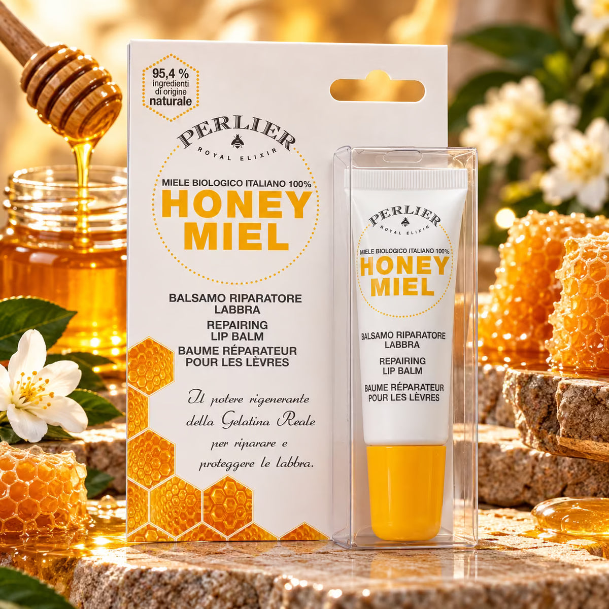 PERLIER HONEY MIEL BALSAMO RIPARATORE LABBRA 7,5ml