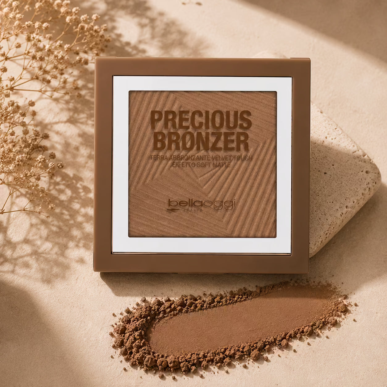 BELLAOGGI PRECIOUS BRONZER - Terra Abbronzante Velvet Touch Effetto Soft Matte 9g
