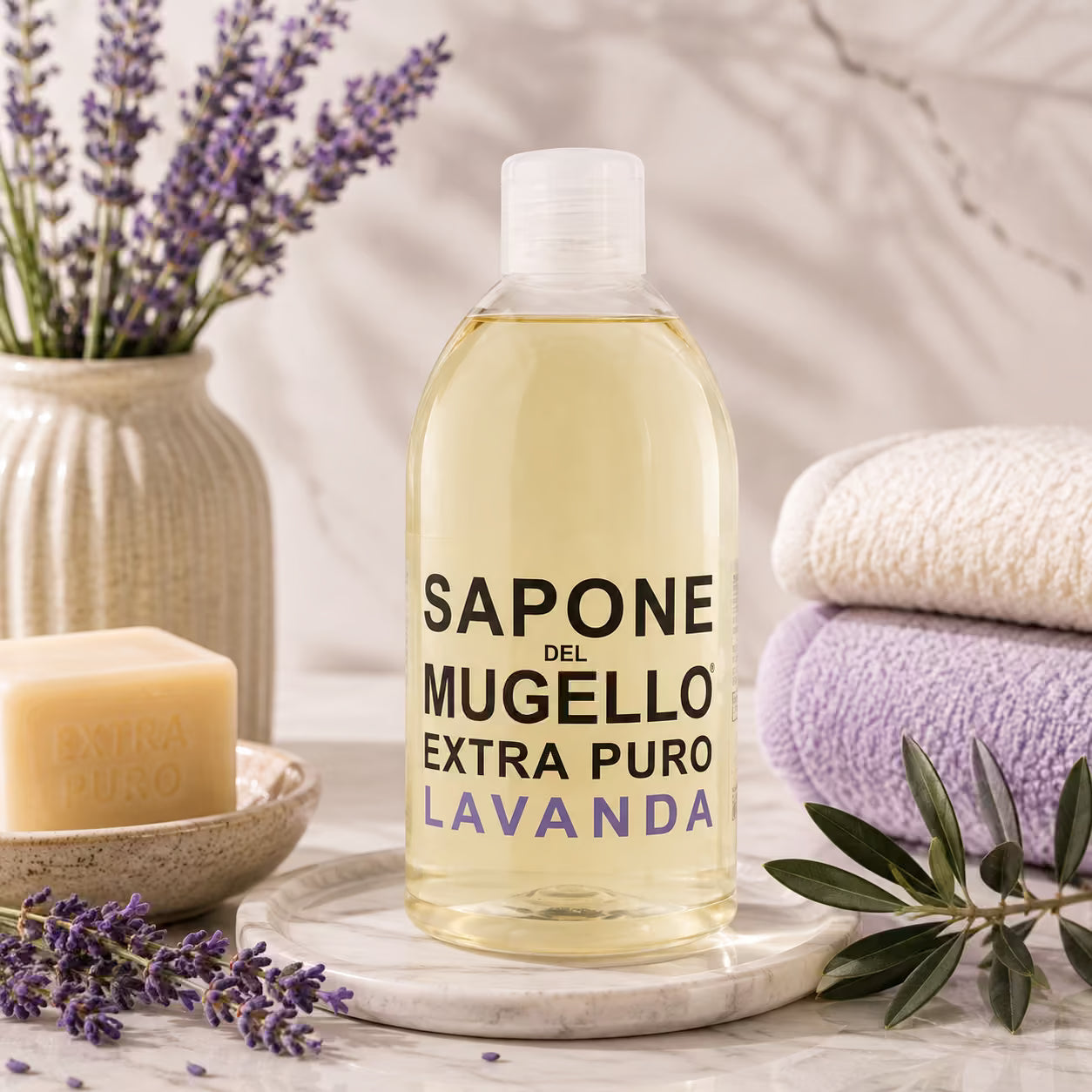 SAPONE DEL MUGELLO EXTRA PURO SAPONE LIQUIDO LAVANDA 500/1000ml