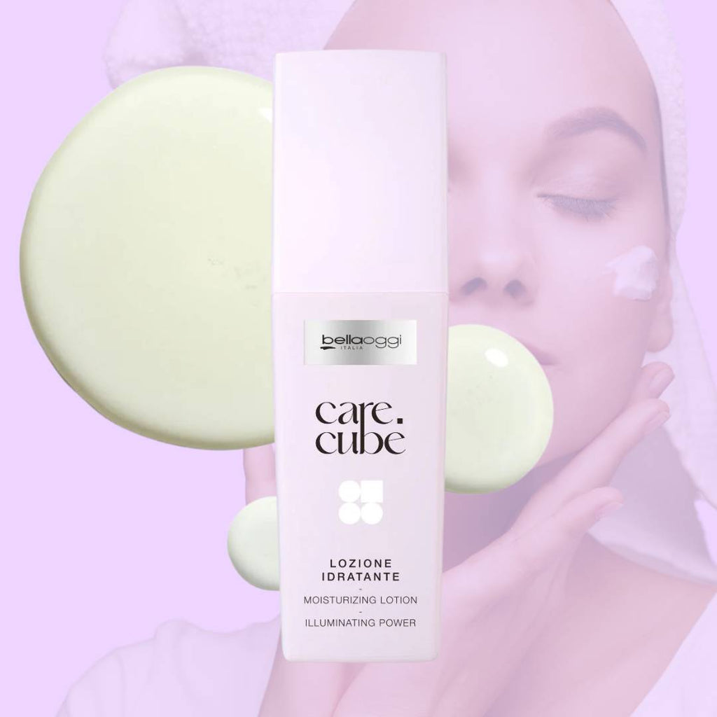Care.Cube | KIT CARING: Siero Viso Idratante Ialuronico & Lozione Idratante - Bilancia e Attiva la pelle