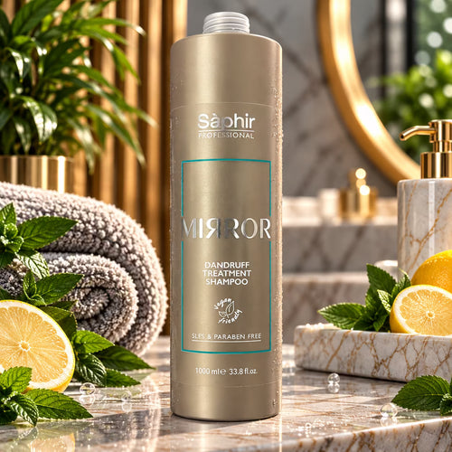 SÁPHIR PROFESSIONAL MIRROR DANDRUFF TREATMENT SHAMPOO - Shampoo Antiforfora 300 ml / 1000 ml