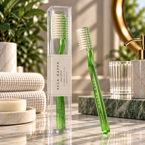 ACCA KAPPA MEDIUM PURE BRISTLE - Spazzolino da Denti Pura Setola Medio